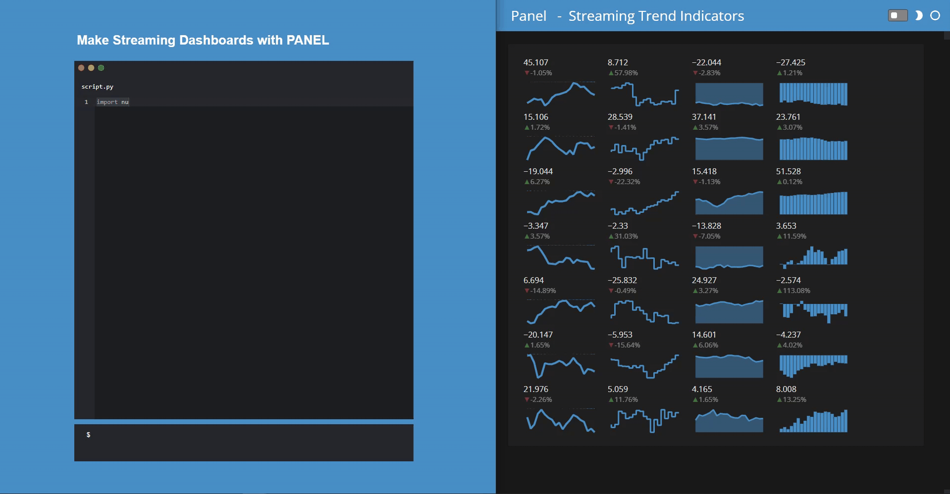Example Panel Streaming App